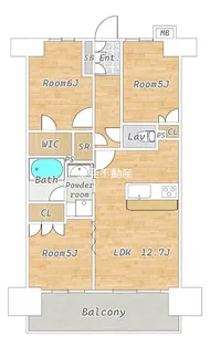 FormosaHills【803号室】の間取り