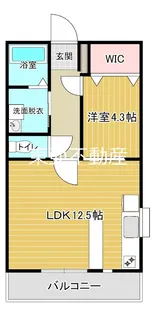コーポ青葉台【201号室】の間取り