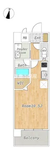 tamukae six【3階】の間取り