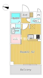Crest平成【302号室】の間取り