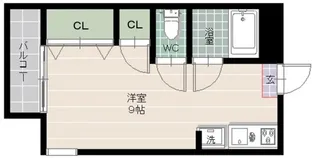 AMハイツ今川【3階】の間取り