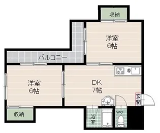 スウィング姪浜【4階】の間取り