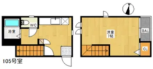 MAISONETIC amanpuri【1階】の間取り