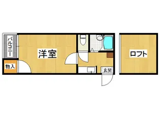 ForリバラルB&J【1階】の間取り