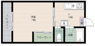 シャンポール姪浜II【2階】の間取り