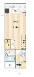 ビブロス【7階】の間取り