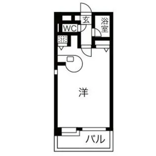 サンセーヌ大名【4階】の間取り