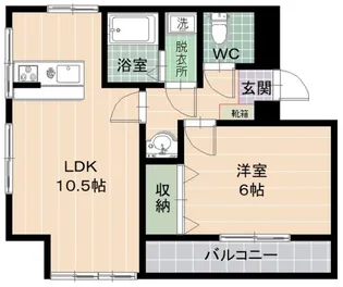 信栄ビル【2階】の間取り