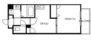 エスポワール【6階】の間取り