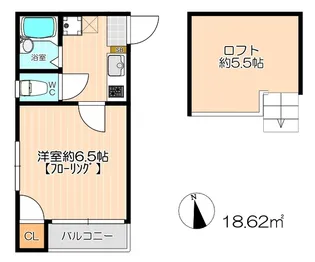 プリエール【1階】の間取り