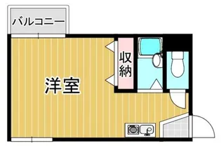 グロリアス姪浜【2階】の間取り