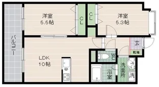 福ビル【4階】の間取り
