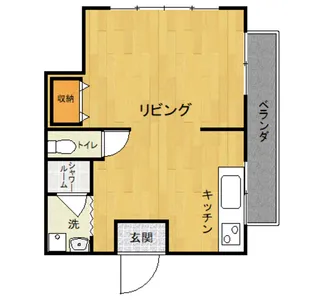 プチ・ボヌール【1階】の間取り