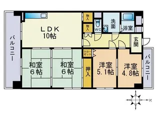 マルベリーHouse【2階】の間取り