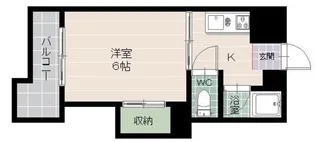 アベニュー大楠【5階】の間取り