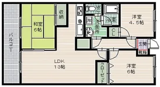 TERRASPOT【4階】の間取り