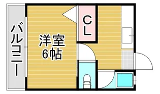 アーバンエステート【2階】の間取り