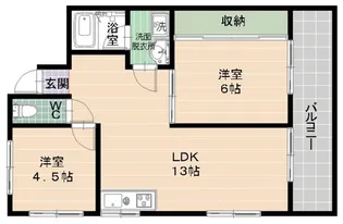 阿南ビル【3階】の間取り