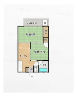 原健荘【2階】の間取り