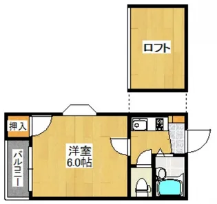 クオリティ荒江1【1階】の間取り