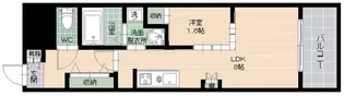 ライオンズマンション舞鶴第3【4階】の間取り