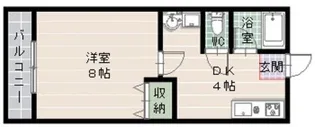 メイプルハウス【1階】の間取り