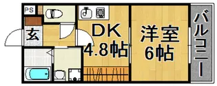 casamento BALZA【2階】の間取り