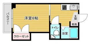 スリム室見【2階】の間取り