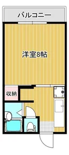 三宝ハイツ【102号室】の間取り