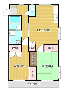 アーバンN【302号室】の間取り