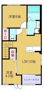 GRANDIR【205号室】の間取り