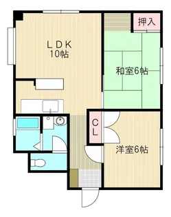 山本ハイツ【301号室】の間取り