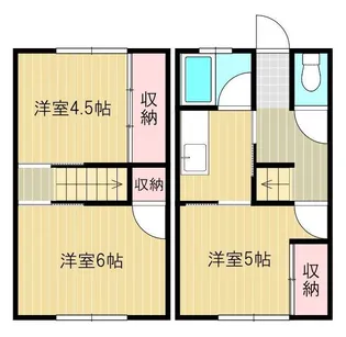 エクセルコート【105号室】の間取り