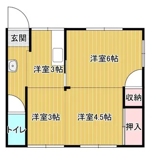 大山ビル【403号室】の間取り