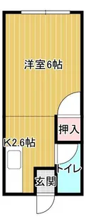 大山ビル【410号室】の間取り