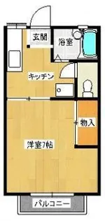 セリーヌ7【205号室】の間取り