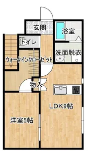 サカエホーム 昭和町Ⅰ【101号室】の間取り