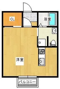 dwell・J(ドエル・ジェイ)【103号室】の間取り