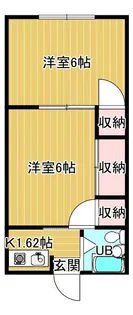 メゾンひろ6号館【103号室】の間取り