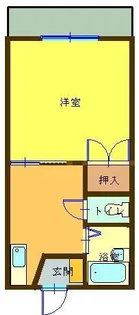 ハイツ高栄【102号室】の間取り
