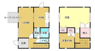 山口県宇部市大字妻崎開作【一戸建】の間取り