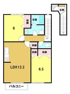セーデシエンス16【203号室】の間取り