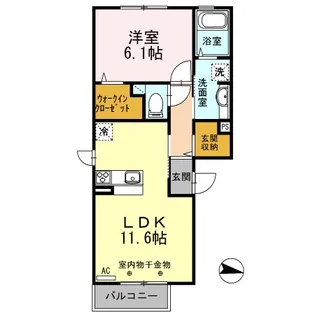 WIT吹上【2階】の間取り