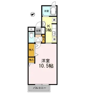 セジュール秀【2階】の間取り