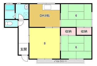 コーポいこい【A-5号室】の間取り