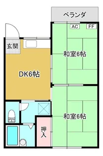 ソレイユ【2階】の間取り