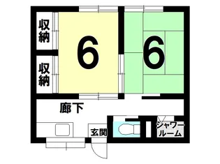 アーバングレイス【7号室】の間取り