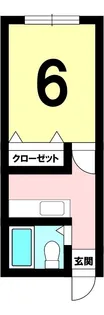 レジデンス東京【3D号室】の間取り