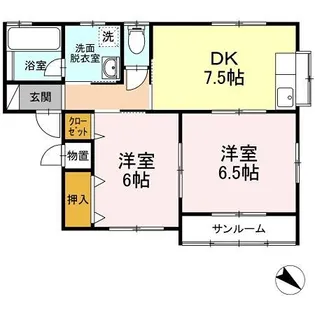 ニートハウス A【1階】の間取り