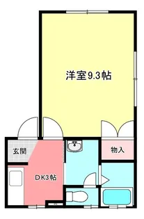 プレサント【202号室】の間取り